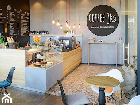 Aranżacje wnętrz - Wnętrza publiczne: COFFEE-JKA - Czajkowski Kuźniak Architekci. Przeglądaj, dodawaj i zapisuj najlepsze zdjęcia, pomysły i inspiracje designerskie. W bazie mamy już prawie milion fotografii!