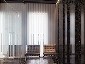 Wizualizacja wnętrz małego lobby - zdjęcie od KOLA Studio Wizualizacje Architektoniczne
