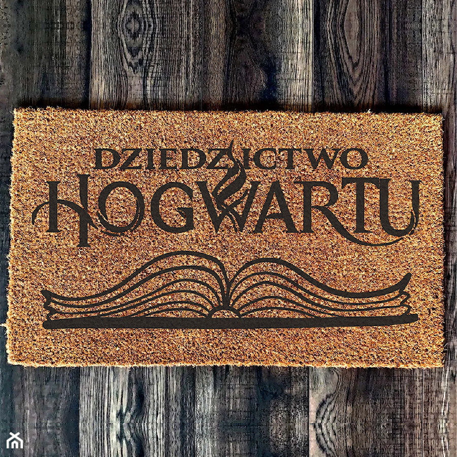 „Dziedzictwo Hogwartu” Wycieraczka kokosowa - zdjęcie od GravStyle