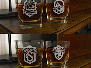 „Harry Potter Domy” Szklanki do whisky 4 szt. 300 ml - zdjęcie od GravStyle