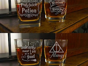 „Harry Potter” Szklanki do whisky 4 szt. 300 ml - zdjęcie od GravStyle