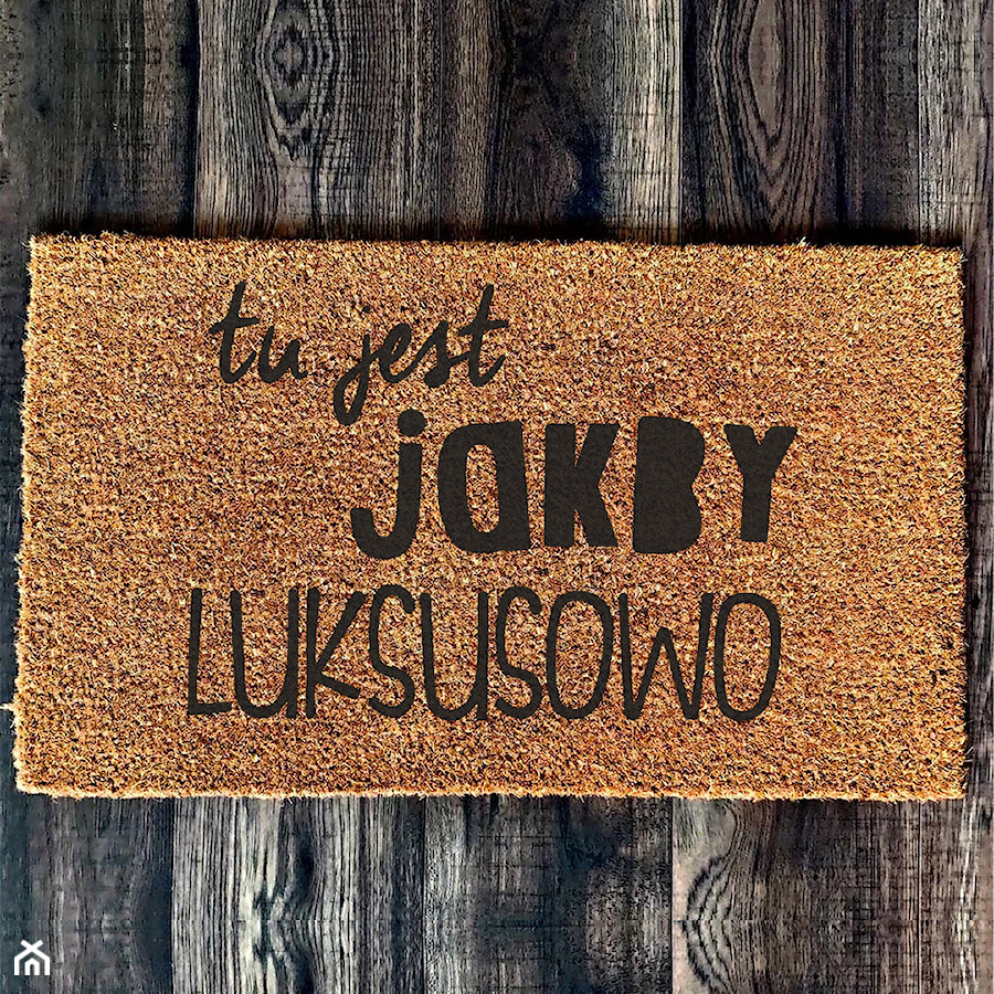 „Tu jest jakby LUKSUSOWO” Wycieraczka kokosowa - zdjęcie od GravStyle