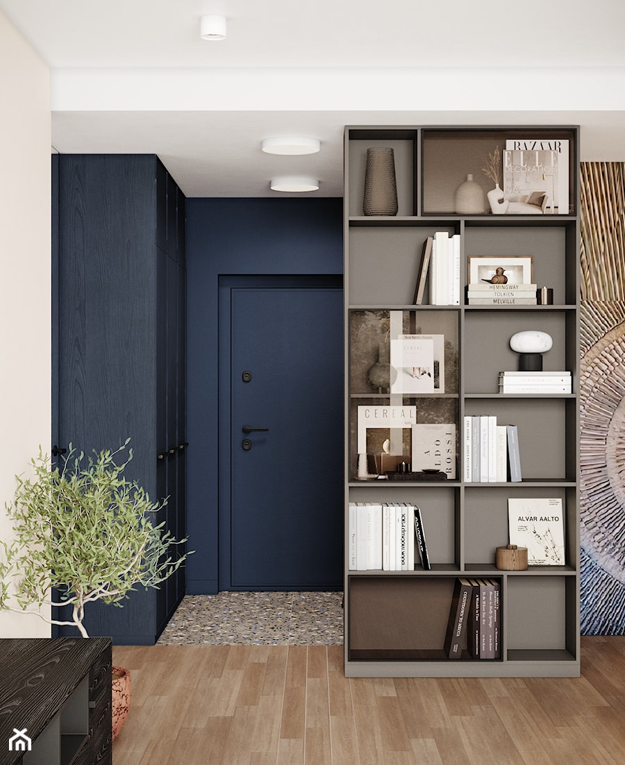 Projekt bez drzwi - Salon, styl nowoczesny - zdjęcie od Projektant Katarzyna Wdovyczenko