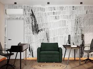 Projekt bez drzwi - Biuro, styl nowoczesny - zdjęcie od Projektant Katarzyna Wdovyczenko