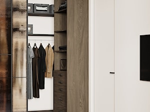 Projekt bez drzwi - Garderoba, styl nowoczesny - zdjęcie od Projektant Katarzyna Wdovyczenko