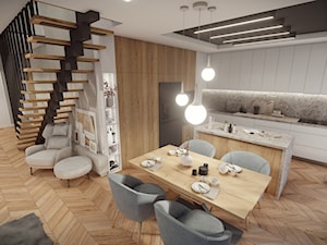 Dom pod Krakowem - Kuchnia, styl nowoczesny - zdjęcie od HEXA Studio