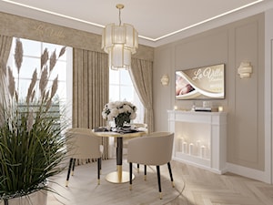 Apartament nad morzem-La Villa Residence - Salon, styl nowoczesny - zdjęcie od Projektowanie wnętrz Agnieszka Drońska