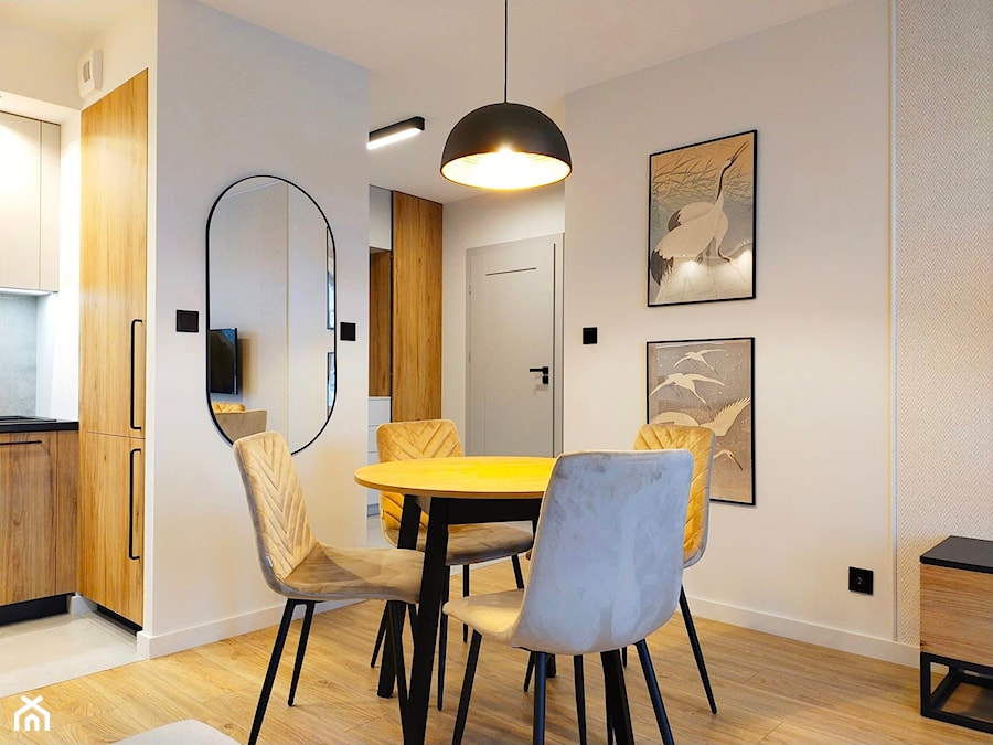 Projekt mieszkania w stylu nowoczesnym. - zdjęcie od Projekt Wnętrza Katarzyna Bednarko