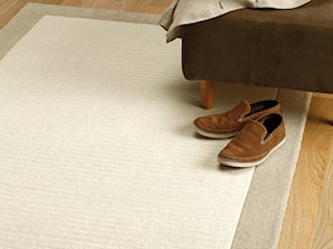 Minimalistyczne dywany wełniane