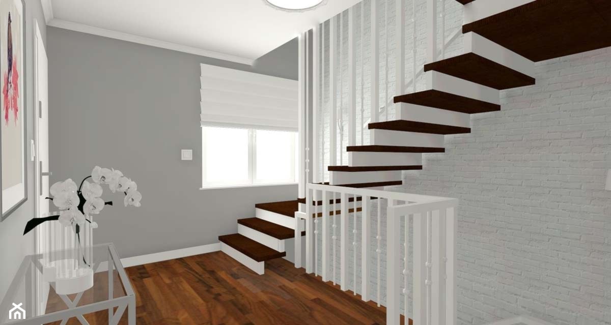 Projekt wnętrza domu na Glinkach - Schody, styl glamour - zdjęcie od JLT DESIGN - Homebook