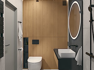 Nowoczesna minimalistyczna łazienka 