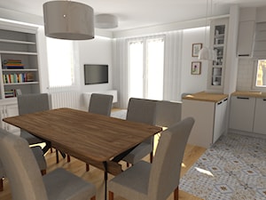 Małe mieszkanie Otwock - Salon, styl tradycyjny - zdjęcie od PHU Krzemiński