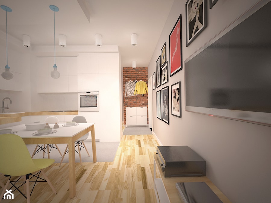 Mieszkanie_11 - Kuchnia, styl minimalistyczny - zdjęcie od ana frasik