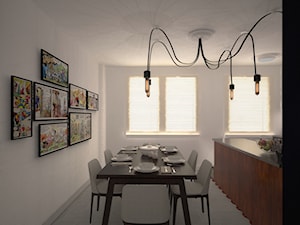 Mieszkanie_12 - Jadalnia, styl nowoczesny - zdjęcie od ana frasik