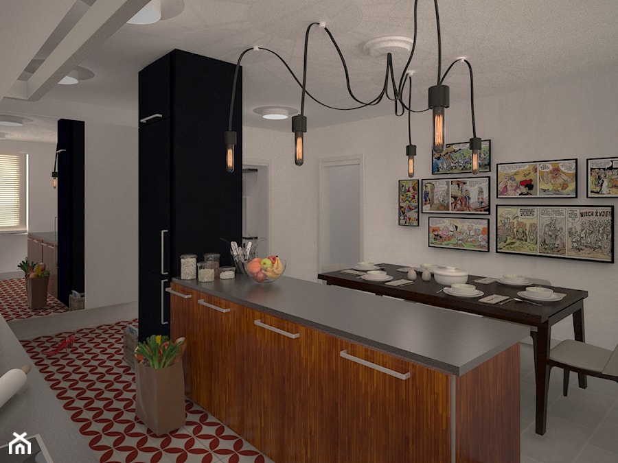 Mieszkanie_12 - Kuchnia, styl nowoczesny - zdjęcie od ana frasik