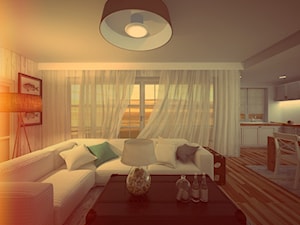 Mieszkanie_2 - Salon - zdjęcie od ana frasik