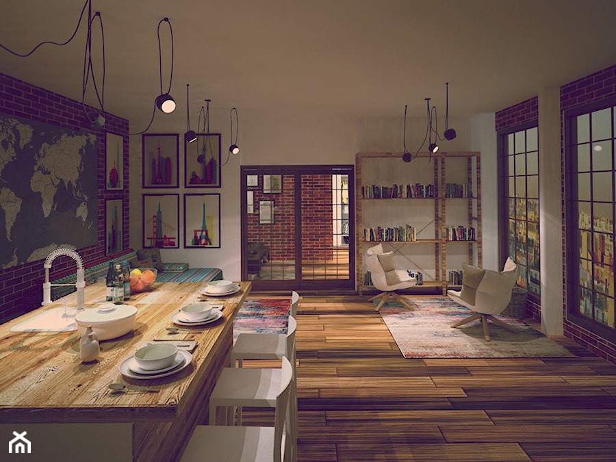 Mieszkanie - Salon, styl nowoczesny - zdjęcie od ana frasik
