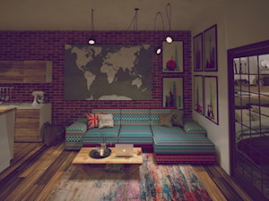 Mieszkanie - Salon, styl nowoczesny - zdjęcie od ana frasik