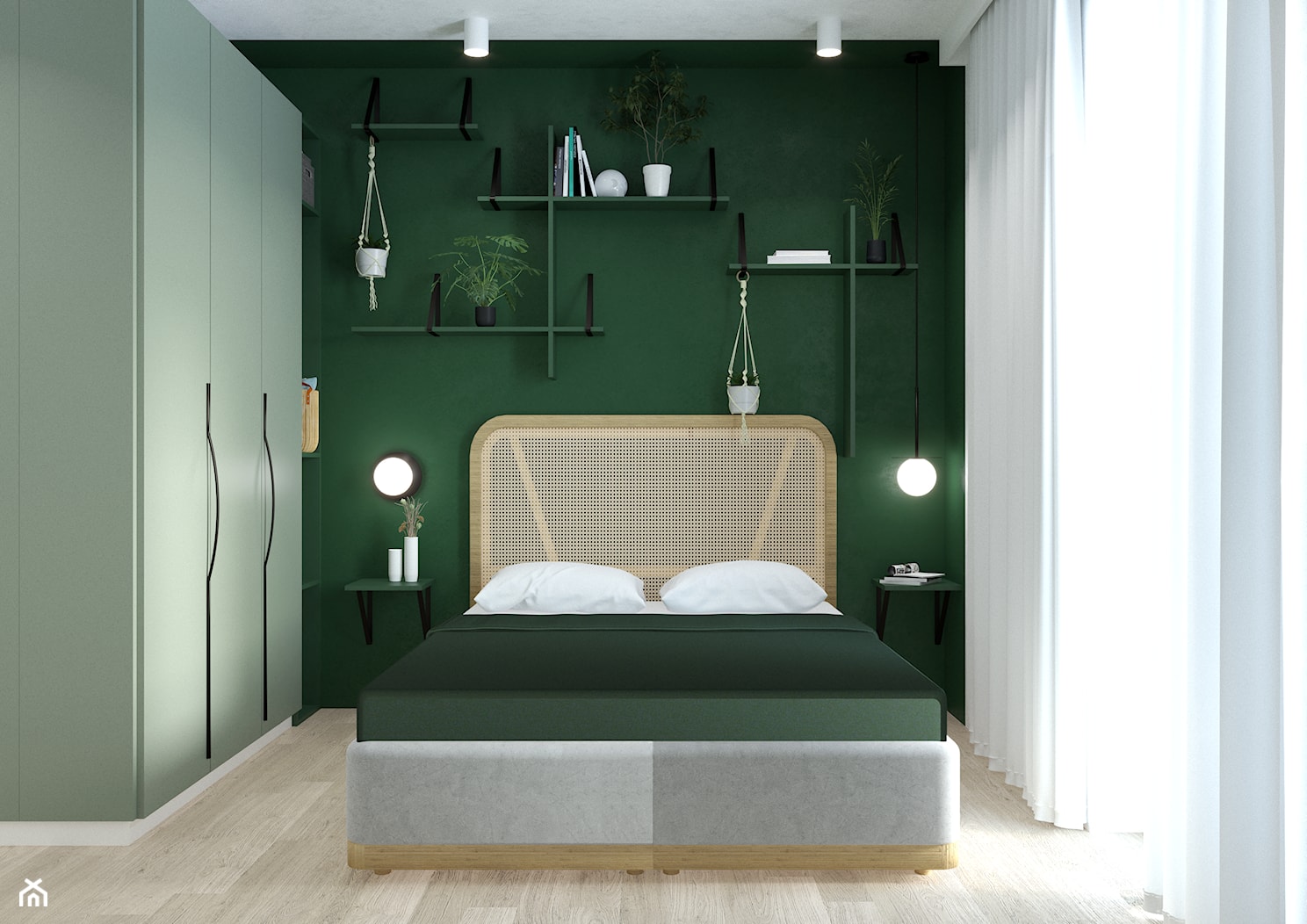 Sypialnia, styl nowoczesny - zdjęcie od SUSPENS STUDIO - Homebook