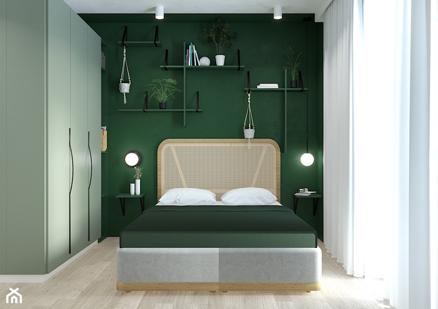 Sypialnia, styl nowoczesny - zdjęcie od SUSPENS STUDIO