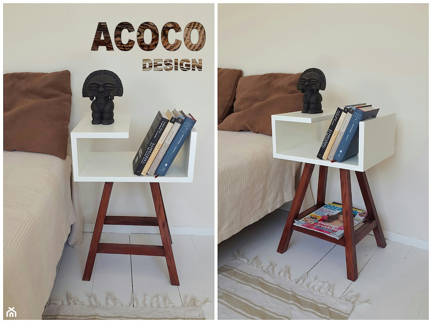 Szafka nocna stolik AA - zdjęcie od Acoco Design - Homebook