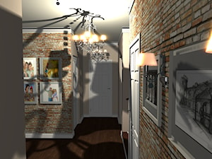 Dom w Cholerzynie - Hol / przedpokój, styl prowansalski - zdjęcie od 213design