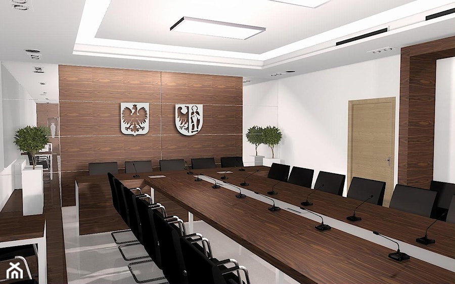 SALA KONFERENCYJNA CZECHOWICE-DZ. - Wnętrza publiczne - zdjęcie od EJOT DESIGN Edyta Jonkisz