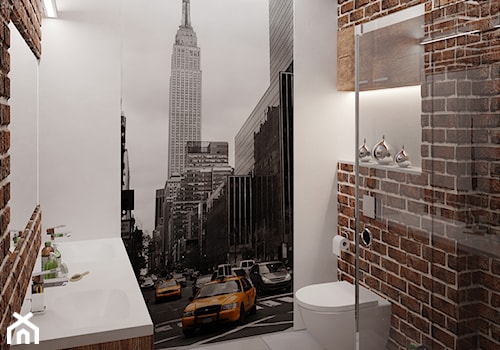 Łazienka New York - zdjęcie od Gotowe Wnętrza