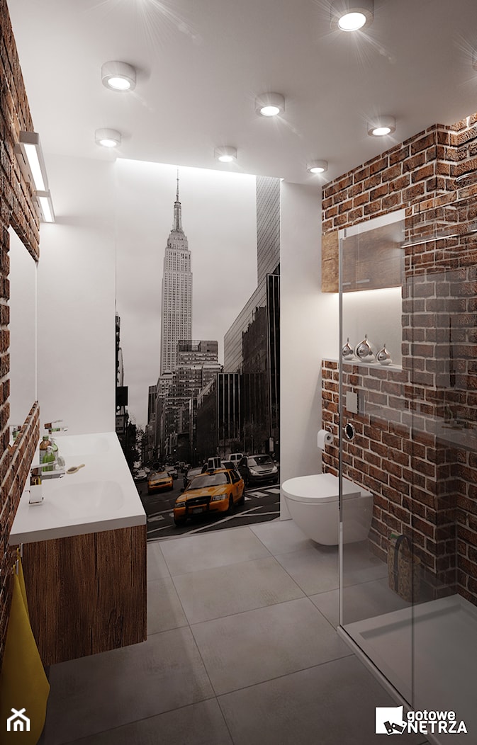 Łazienka New York - zdjęcie od Gotowe Wnętrza - Homebook