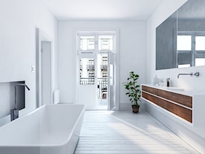 Bathroom with good lighting - zdjęcie od Julia Zielińska