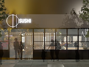 Restauracja sushi - Wnętrza publiczne - zdjęcie od Kliminowska Design