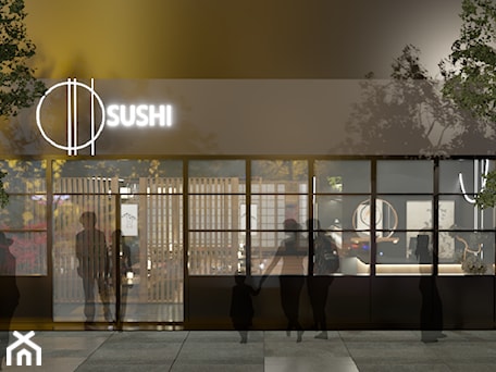 Aranżacje wnętrz - Wnętrza publiczne: Restauracja sushi - Wnętrza publiczne - Kliminowska Design. Przeglądaj, dodawaj i zapisuj najlepsze zdjęcia, pomysły i inspiracje designerskie. W bazie mamy już prawie milion fotografii!