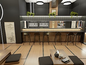 Restauracja sushi - Wnętrza publiczne - zdjęcie od Kliminowska Design