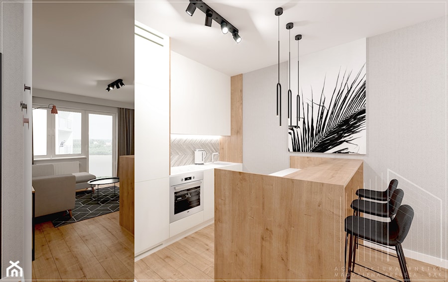 Apartement - Kuchnia - zdjęcie od Architektura wnętrz Magdalena Preneta - Bąk