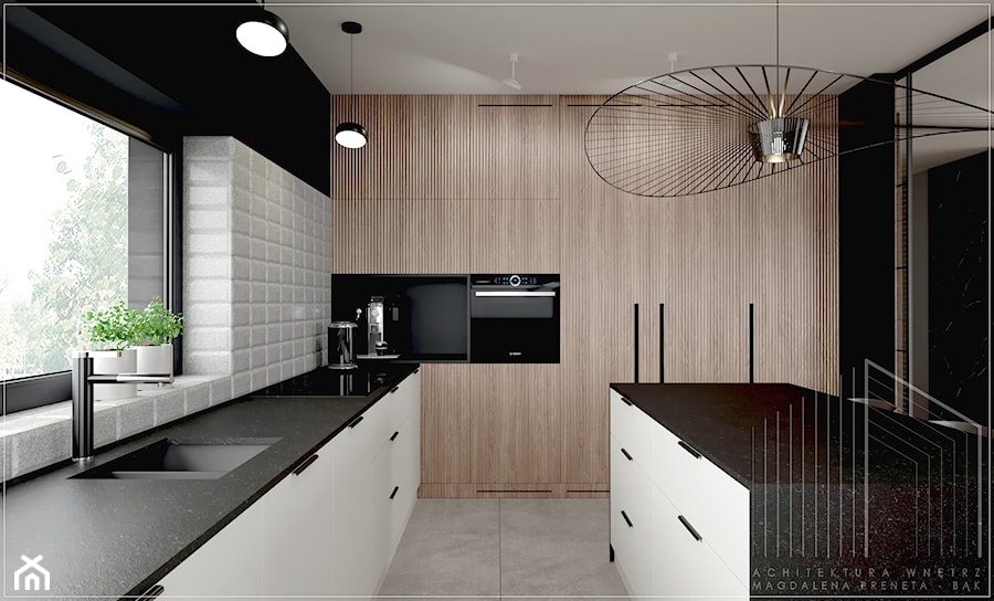 Dom - Kuchnia - zdjęcie od Architektura wnętrz Magdalena Preneta - Bąk