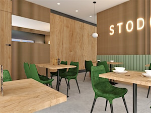 Restauracja - Wnętrza publiczne, styl nowoczesny - zdjęcie od PRODESIGN projektowanie wnętrz