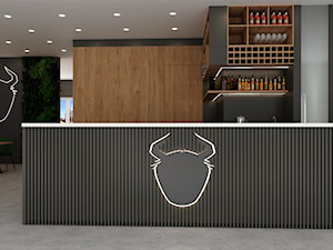 Restauracja - Wnętrza publiczne, styl nowoczesny - zdjęcie od PRODESIGN projektowanie wnętrz
