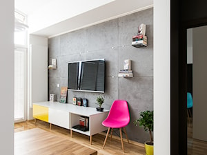 Mieszkanie w Krakowie / LOFTSTUDIO - Salon, styl nowoczesny - zdjęcie od WWW.NIEWFORMIE.PL