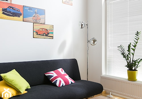 Mieszkanie w Krakowie / LOFTSTUDIO - Salon, styl minimalistyczny - zdjęcie od WWW.NIEWFORMIE.PL