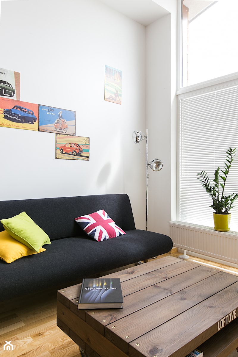 Mieszkanie w Krakowie / LOFTSTUDIO - Salon, styl minimalistyczny - zdjęcie od WWW.NIEWFORMIE.PL