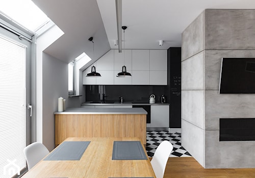 Mieszkanie w Warszawie / IN PRACOWNIA - Kuchnia, styl minimalistyczny - zdjęcie od WWW.NIEWFORMIE.PL