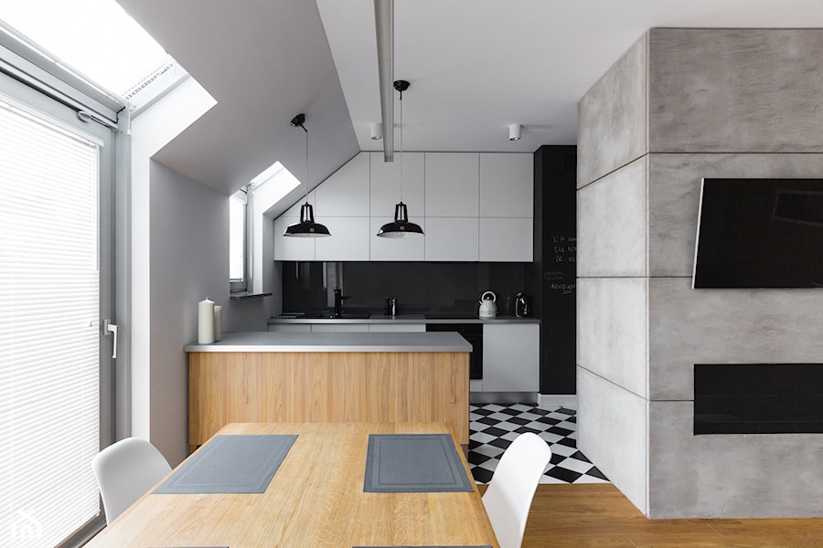 Mieszkanie w Warszawie / IN PRACOWNIA - Kuchnia, styl minimalistyczny - zdjęcie od WWW.NIEWFORMIE.PL