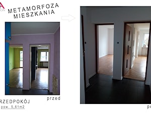 Metamorfoza mieszkania na wynajem - Hol / przedpokój, styl minimalistyczny - zdjęcie od NOVARCHI DESIGN
