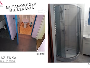 Metamorfoza mieszkania na wynajem - Łazienka, styl minimalistyczny - zdjęcie od NOVARCHI DESIGN
