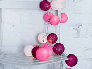 Cotton Ball Lights SWEET PINK - zdjęcie od mantecodesign.pl