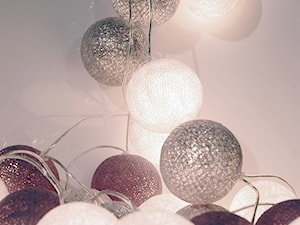 Cotton Ball Lights PALE SILVER - zdjęcie od mantecodesign.pl