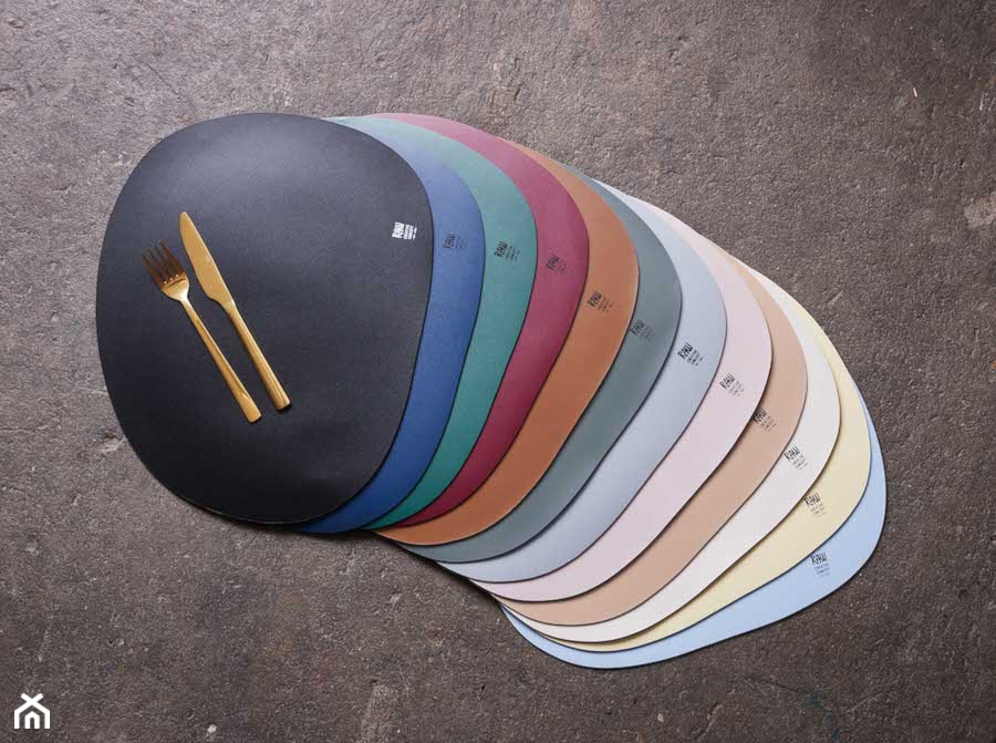 paleta barw stołowych podkładek silikonowych - zdjęcie od mantecodesign.pl
