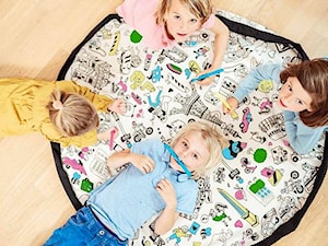 Jak szybko i sprawnie zorganizować zabawę i sprzątanie ? Idealnie spiszą się worki na zabawki Play&Go - zdjęcie od mantecodesign.pl