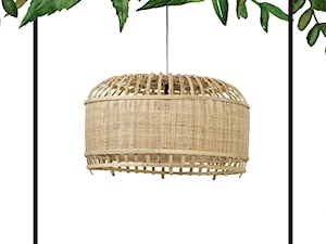lampa wisząca 49x36cm dalika bambus MALAWI FOREST LIGHT&LIVING - zdjęcie od mantecodesign.pl