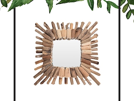 Aranżacje wnętrz - Hol / Przedpokój: lustro 45cm wood wreath MALAWI FOREST INTESI - mantecodesign.pl. Przeglądaj, dodawaj i zapisuj najlepsze zdjęcia, pomysły i inspiracje designerskie. W bazie mamy już prawie milion fotografii!